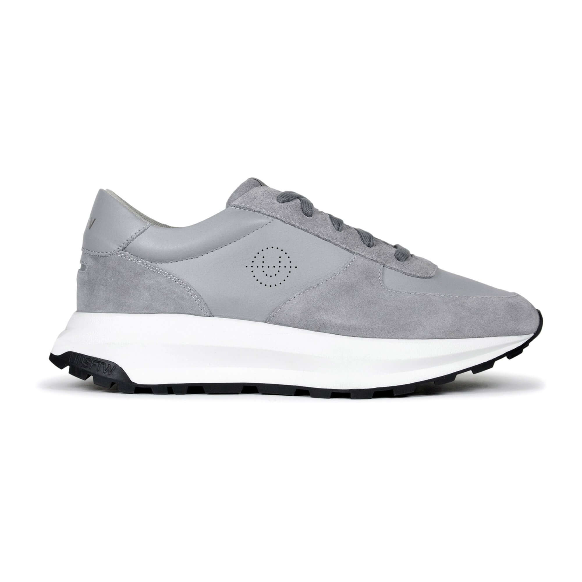 Trinity Grey Luxury Handmade Italian Sneakers