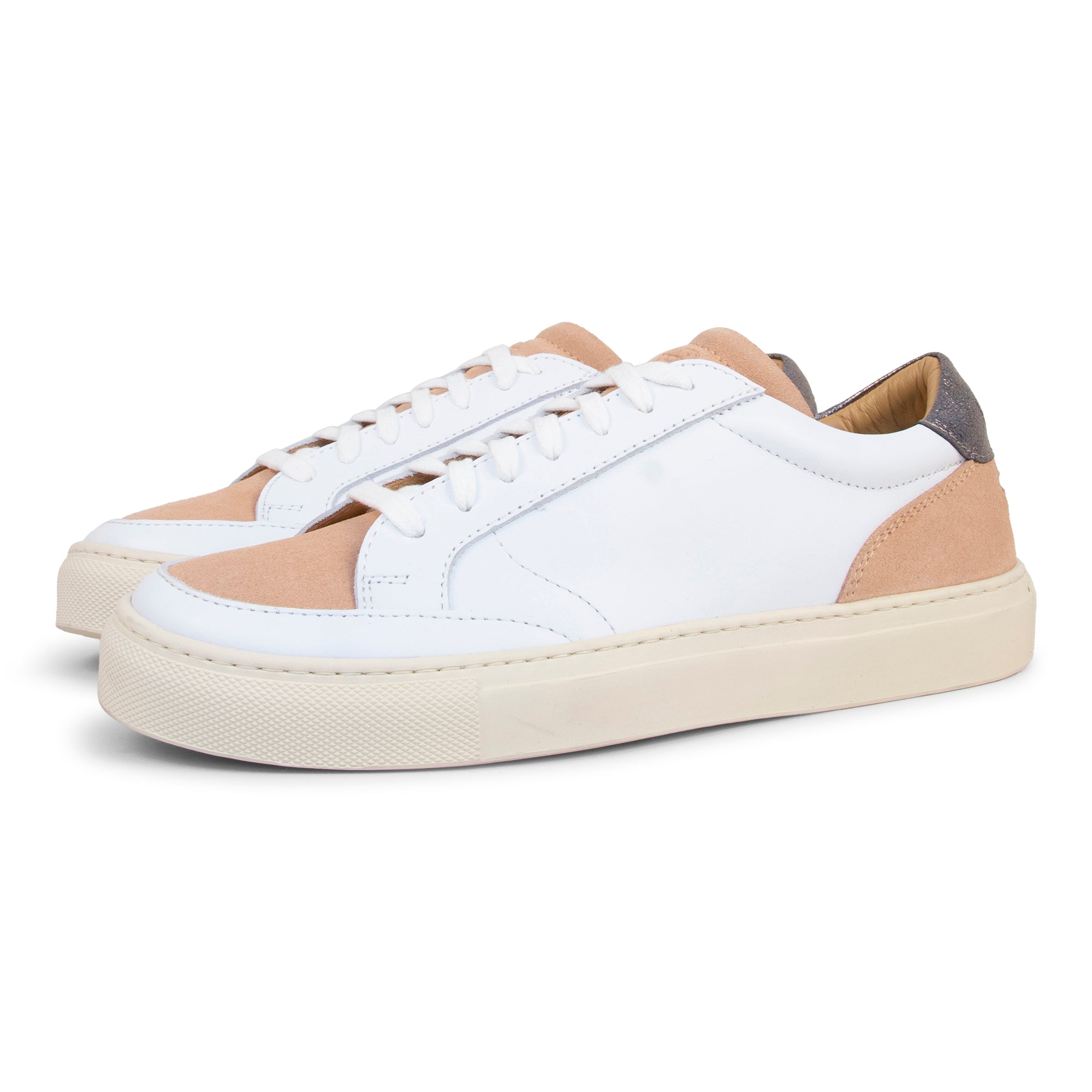 Helier Sample Peach/White - Womens UK 4